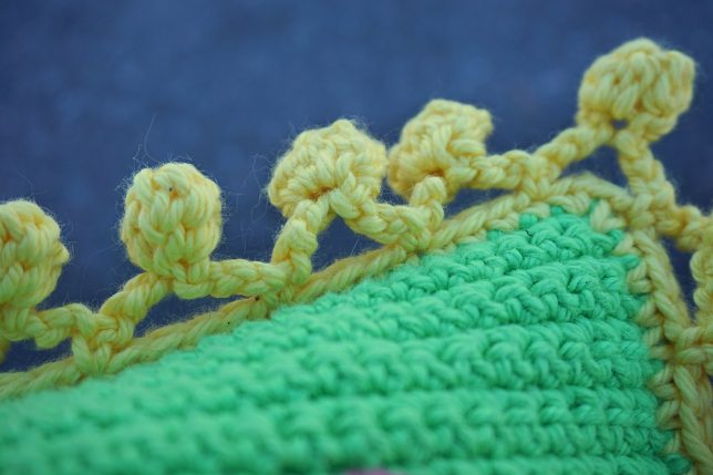 Crochet pom-poms